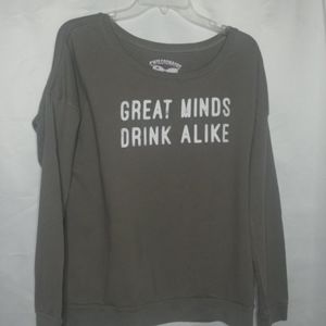 Chillionaire 100% Cotton Green Size XL LS Shirt